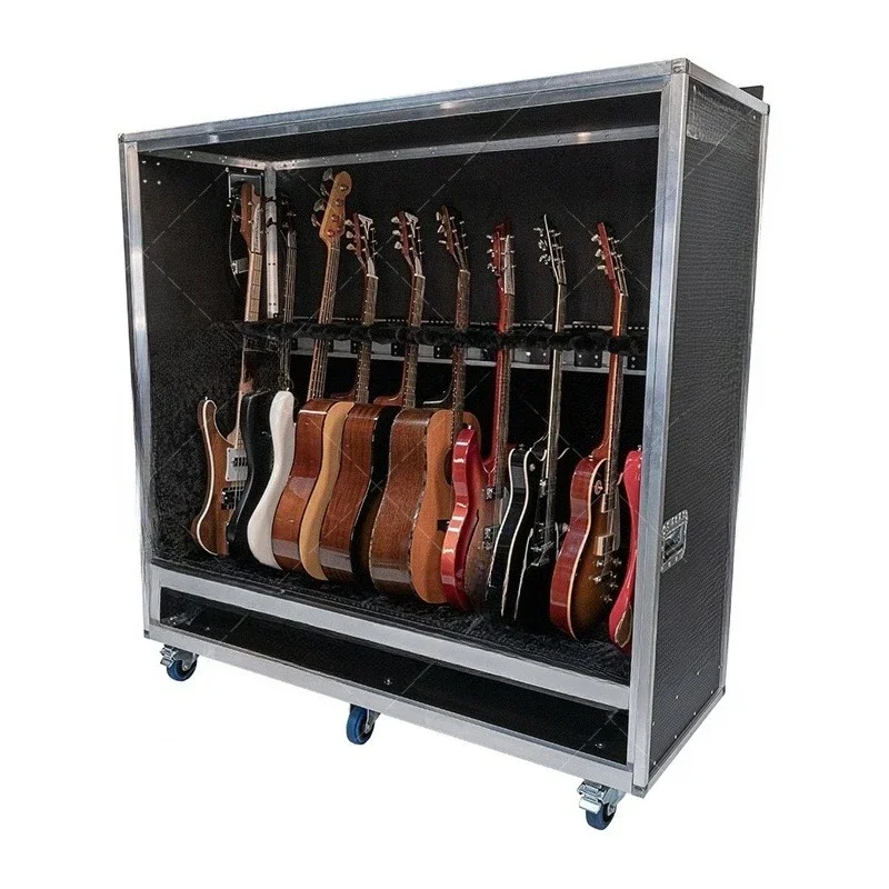 

Aluminum Flying Road Box Guitar Bass Instrument Vault Box For Sale