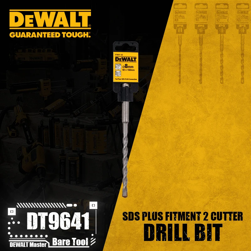 DEWALT DT9635 DT9641 DT9644 DT9648 SDS 플러스 피팅 2 커터 드릴 비트 전동 공구 액세서리