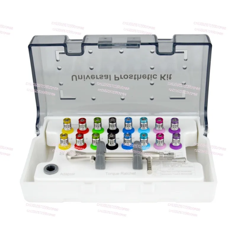 

Dental Universal Restoration Tool Box Implant Phase II Restoration Torque Wrench Screwdriver Oral Hand Accessories