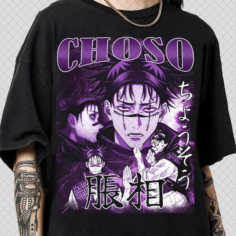 Choso Kamo Anime Vintage Shirt, Anime Liebhaber Shirt, Anime Manga Shirt