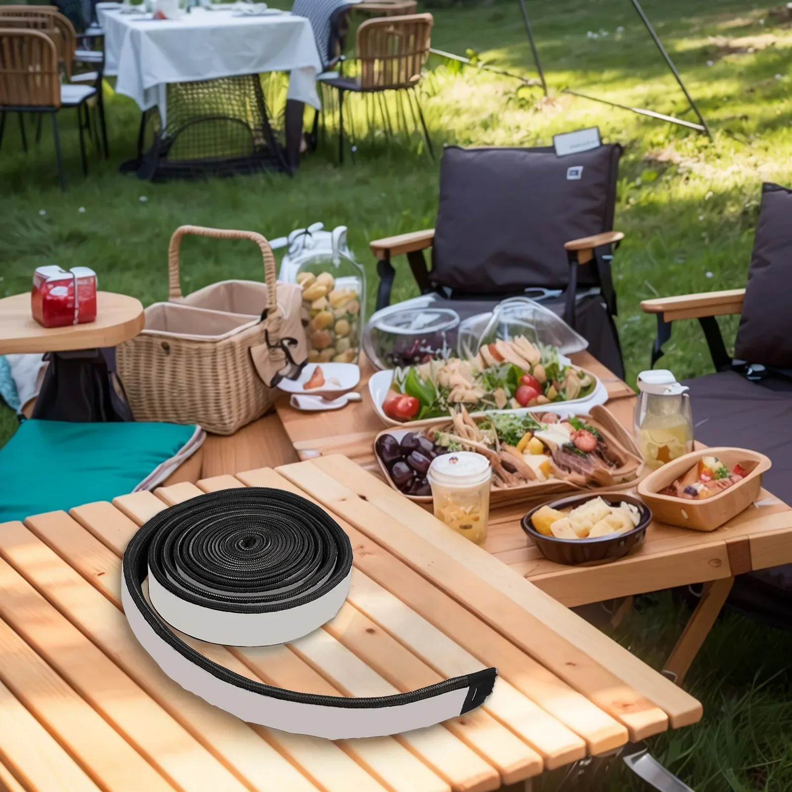 

Fiberglass Gasket Kit for Kamado for Joe for Classic Complete Sealing High Temperature Resistance Improved Efficiency