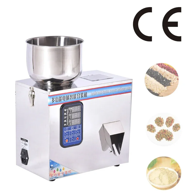 Automatische Dosiermaschine für Granulat, intelligente Verpackung, Granulat-Tee-Pulver-Abfüllmaschine ﻿