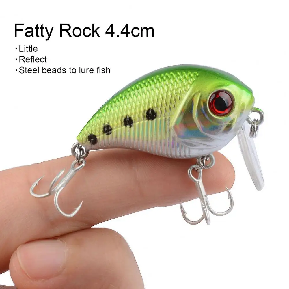 Artificial Lure  Compact Simulation Design Tempting  Crankbait Fishing Lure Rock Bait Outdoor Fishing