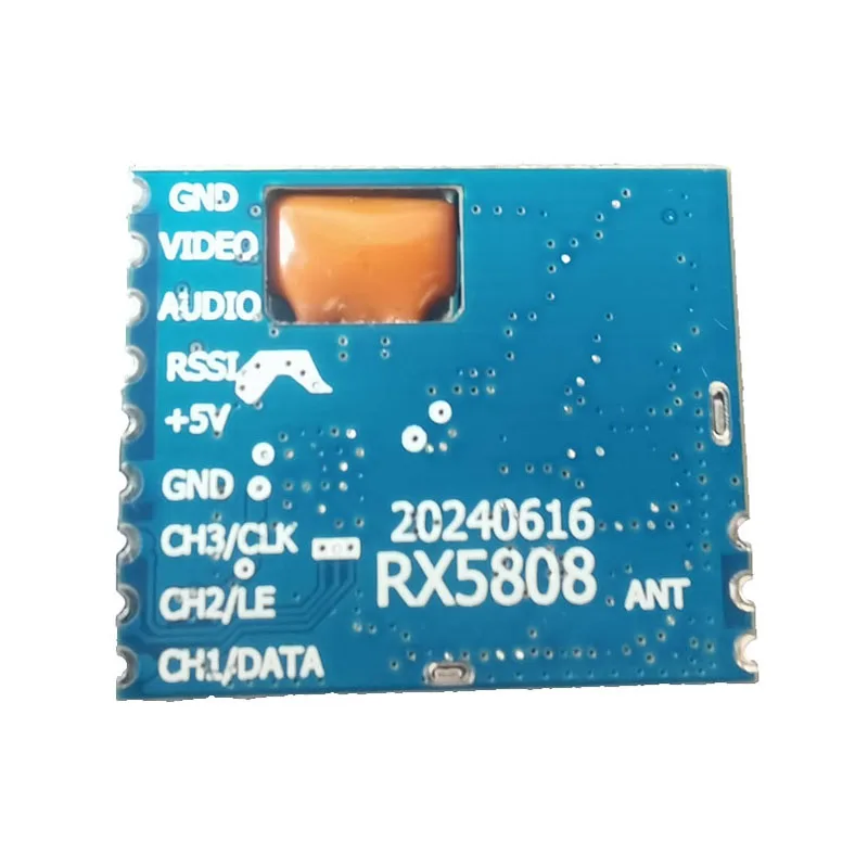 

1 шт. RX5808 5,8G 8/48 канальный беспроводной аудио-видео приемник Высокая чувствительность-90 дБм 5 в ма приемный модуль для радиоуправляемого FPV дрона