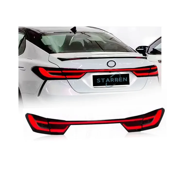 Multi-function full LED taillight assembly Turn signals with trunk light Blacked-out sport LED rear taillight for Camry