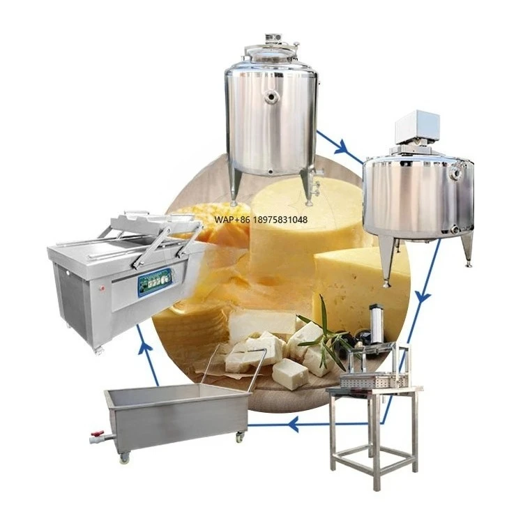 

ORME Margarine Production Line 200l 500 Liter Cheese Vat Small Scale Cheese Make Equipment for Sale