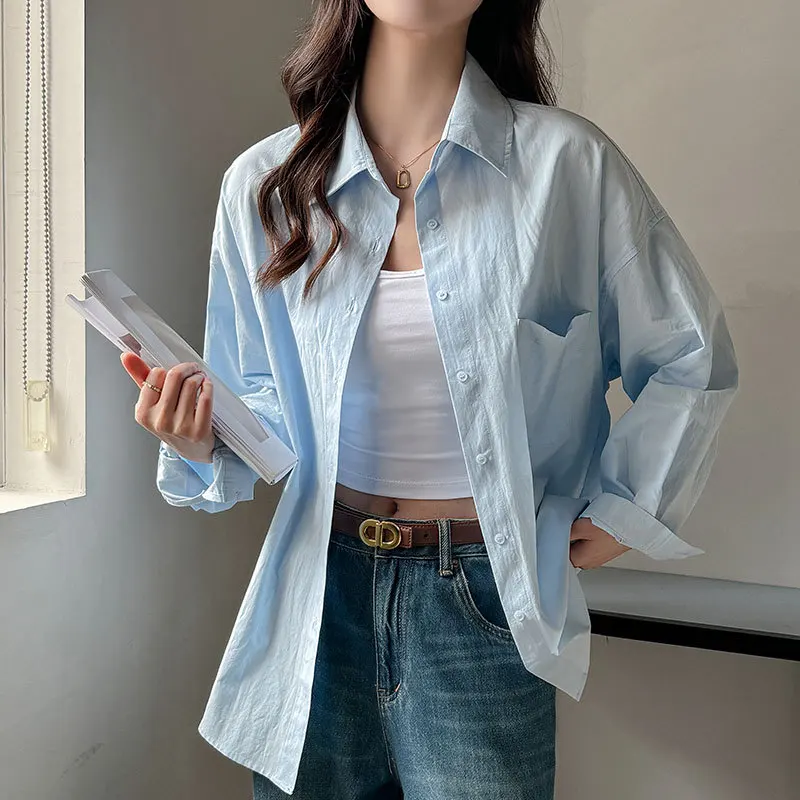 

Summer New Shirt Women's Loose Casual Women's Clothing Sunscreen Jacket Top