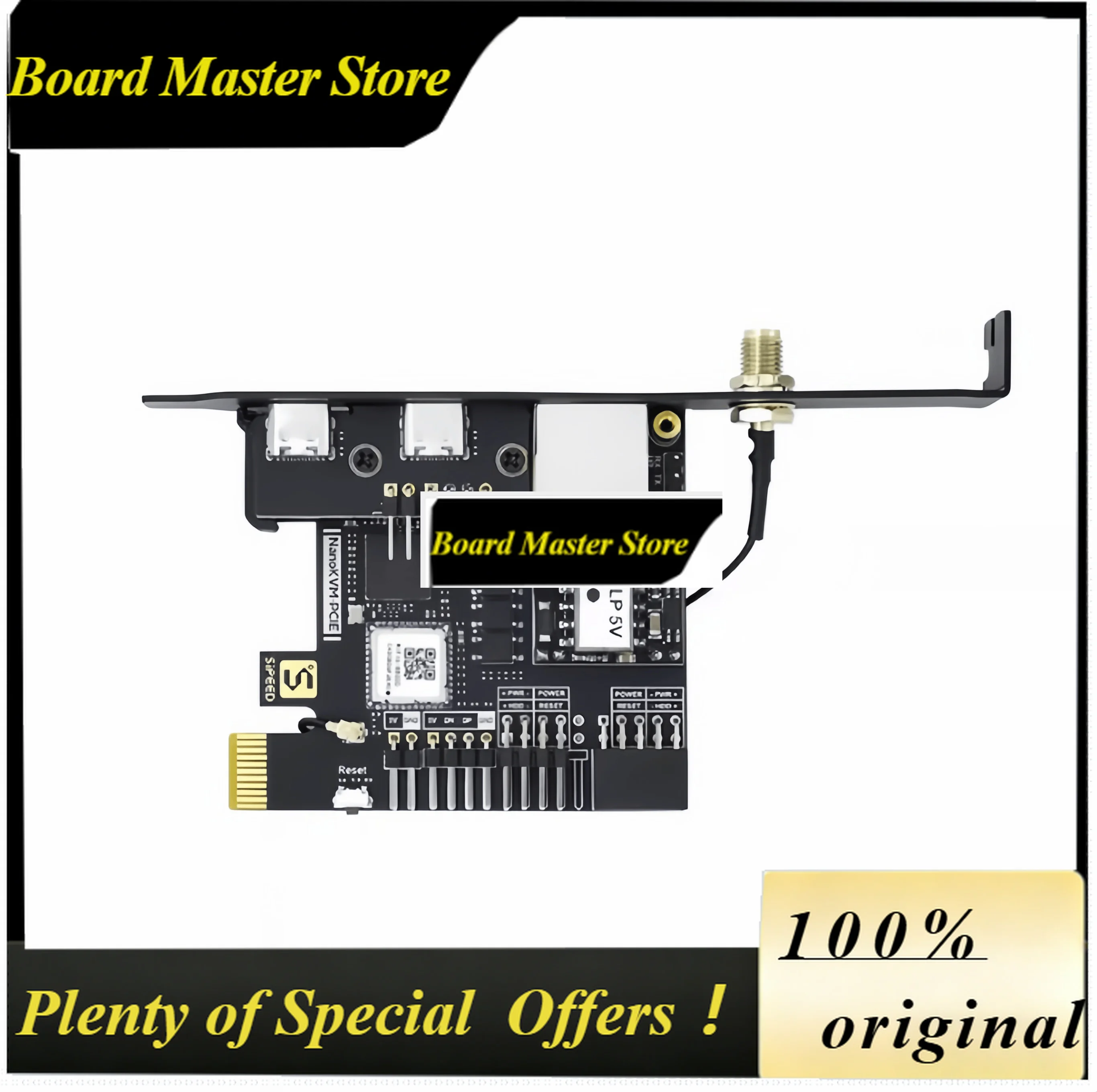 BoMaSSipeed NanoKVM PCIe Headless Management Card HDMI IP-KVM Remote Console For Bare-Metal Server Maintenance