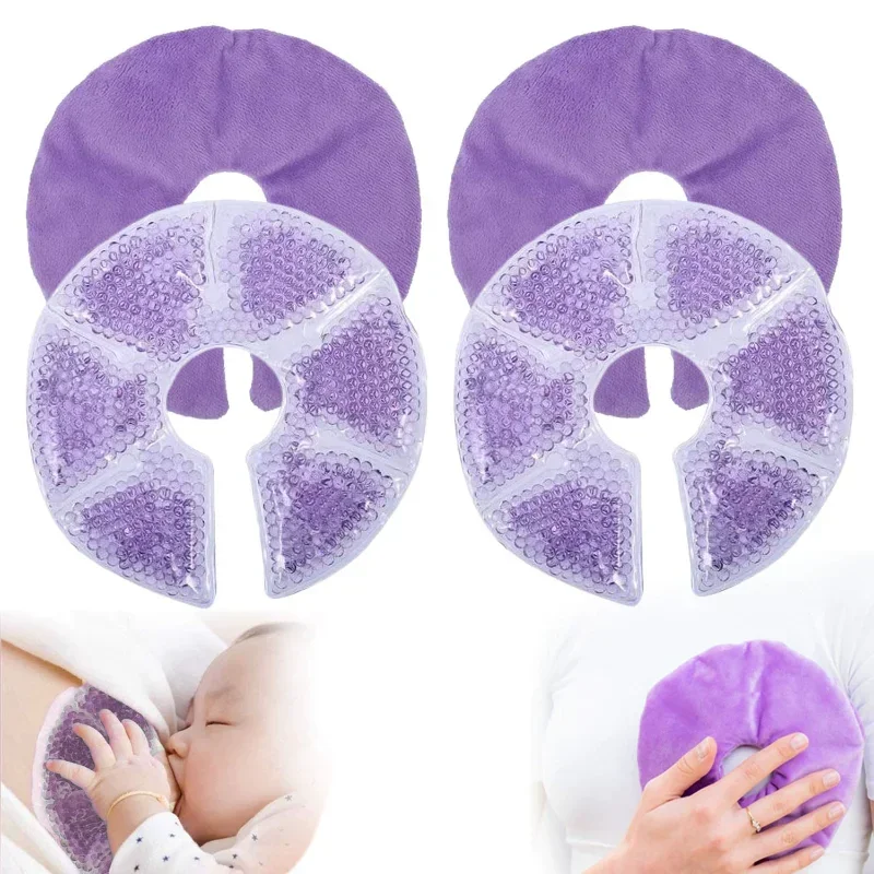 

Breast Therapy Pads Hot Cold Breastfeeding Gel Pads, Breastfeeding Essentials and Postpartum Recovery Nursing Pain Relief