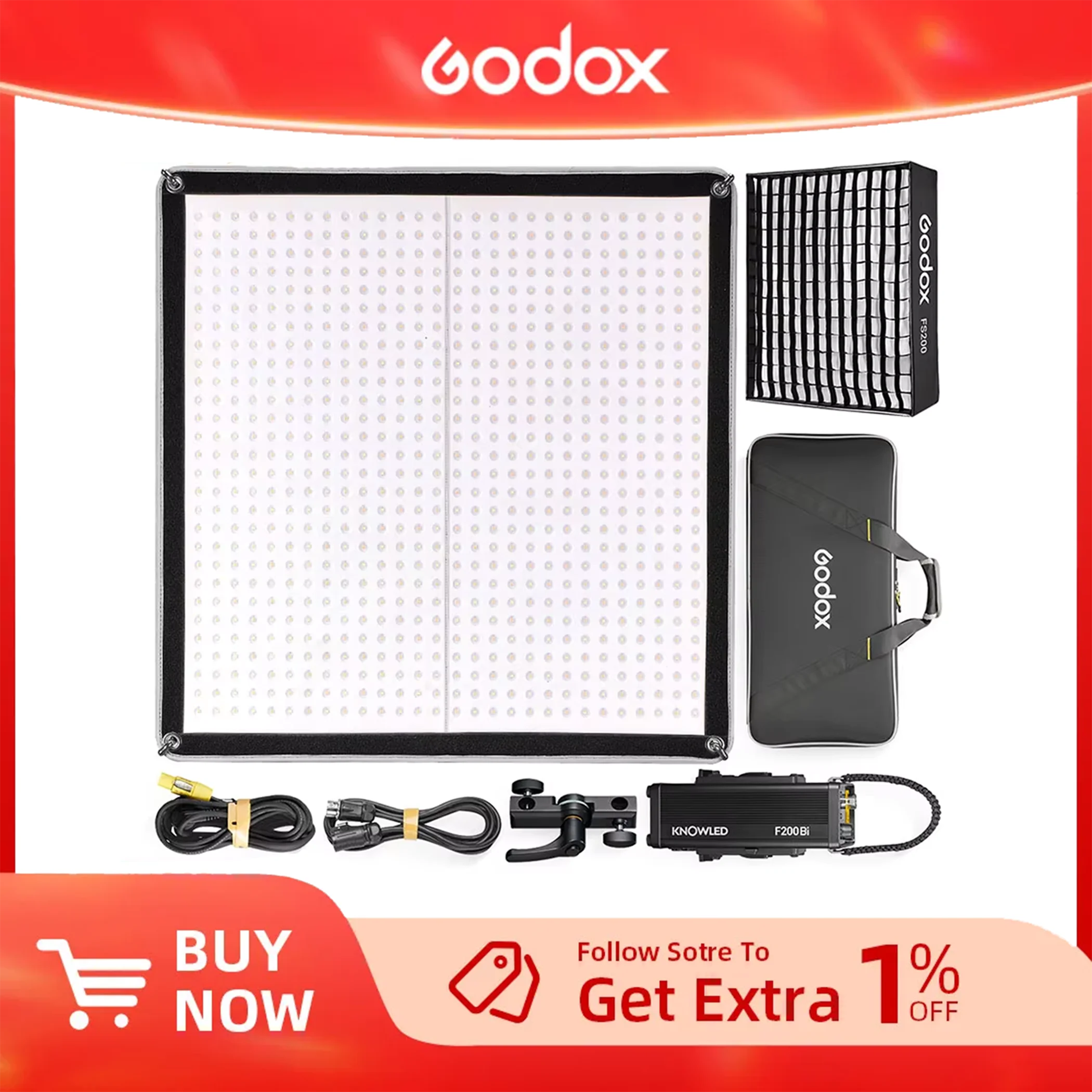 Godox F400Bi F200Bi…