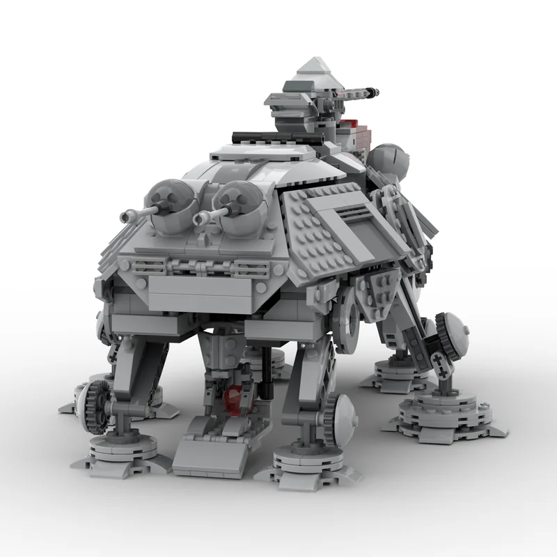 NEW 1071PCS Famous star battle Movie MOC AT-RT Accessibility Ramp Model Building Blocks DIY creative ideas Kid Toy Birthday Gift view 4