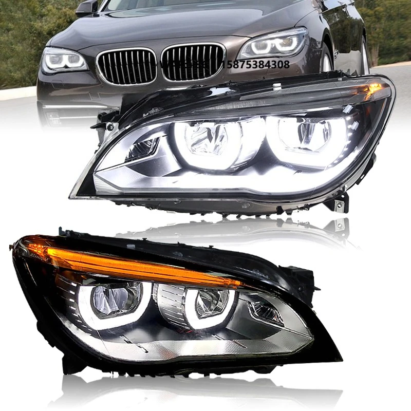 

LED Headlight for 7 Series F01 F02 2009-2015 Headlight Assembly LED DRL Lens Headlight Turn Signal Car Accessories