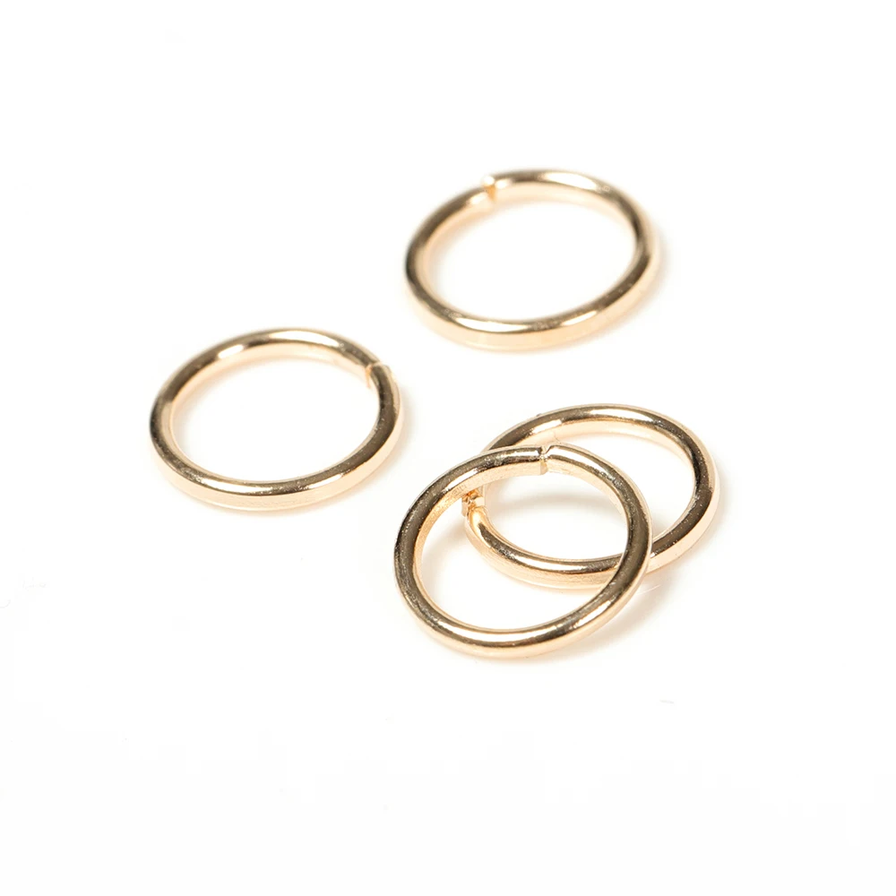 200 Stück/Los Großhandel Offene Kreis-Springringe Halskette Armband Ohrring Anhänger Verbinder DIY Schmuckherstellung Bastelzubehör – Detail 13