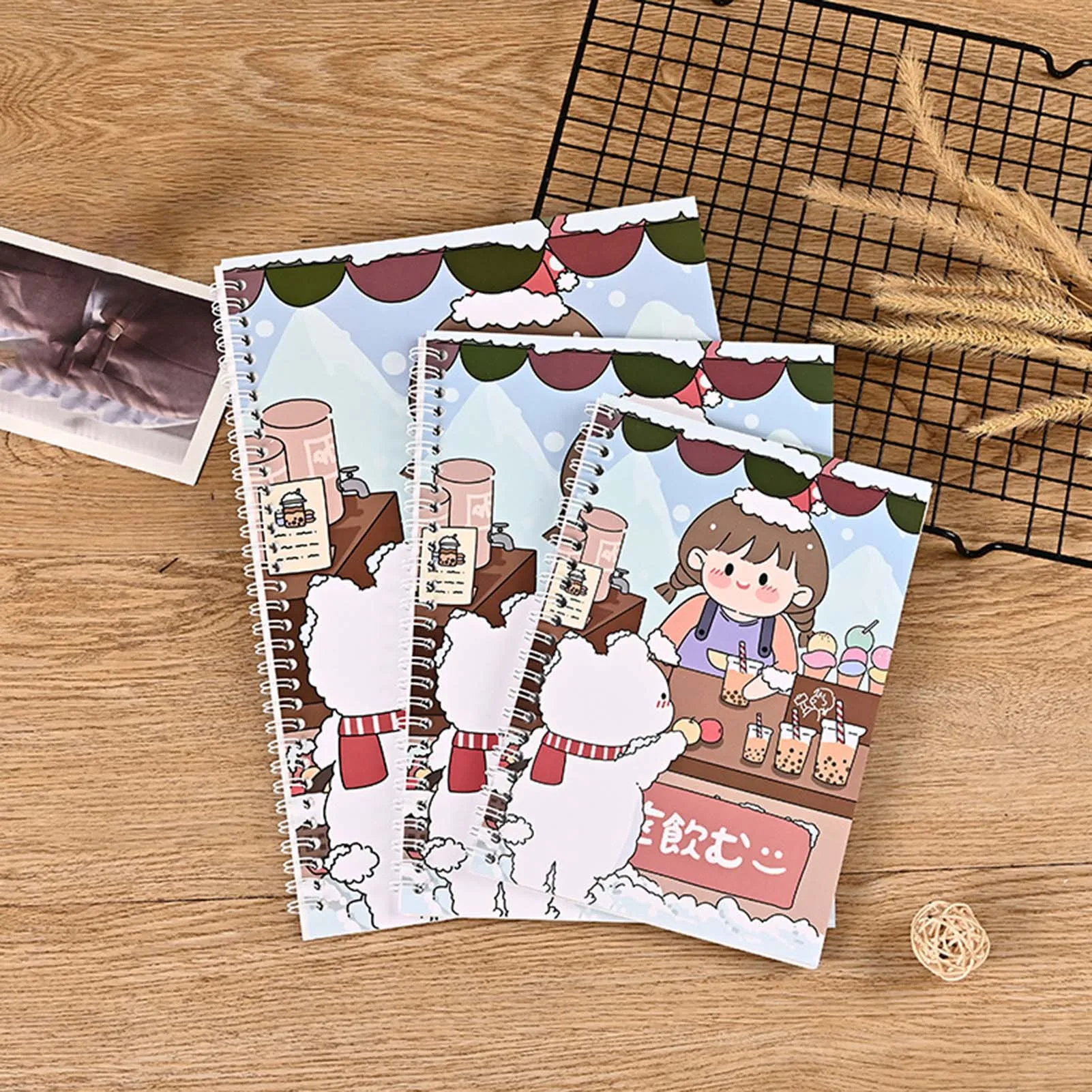 A5 Cute Sticker Book sheets Blank Collecting Album Organiser Reusable Double Sided Release Paper For Diy Scrapbooking Stickers