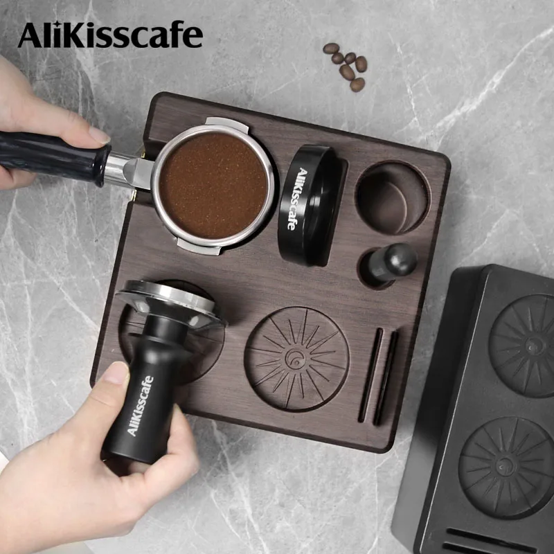 

Станция для тампера для кофе, держатель Portafialter, подставка, коврик 51 мм, 54 мм, 57 мм, 58 мм для Delonghi Breville, аксессуары для эспрессо, инструменты для бариста