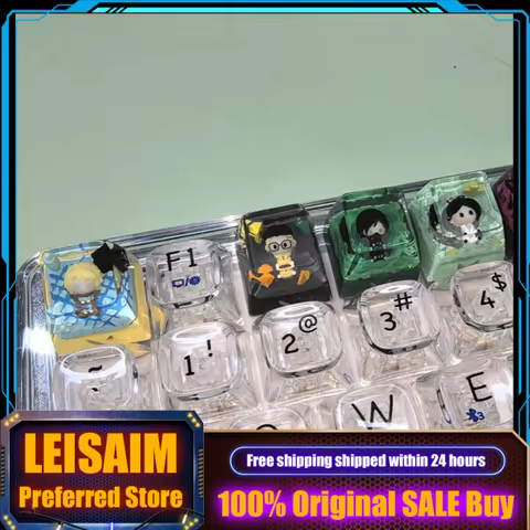 Valorant Game Theme Resin Keycap Mechanical Keyboard Cross-Shaped Switch Cute Custom Gaming Keyboard Accessories Gift