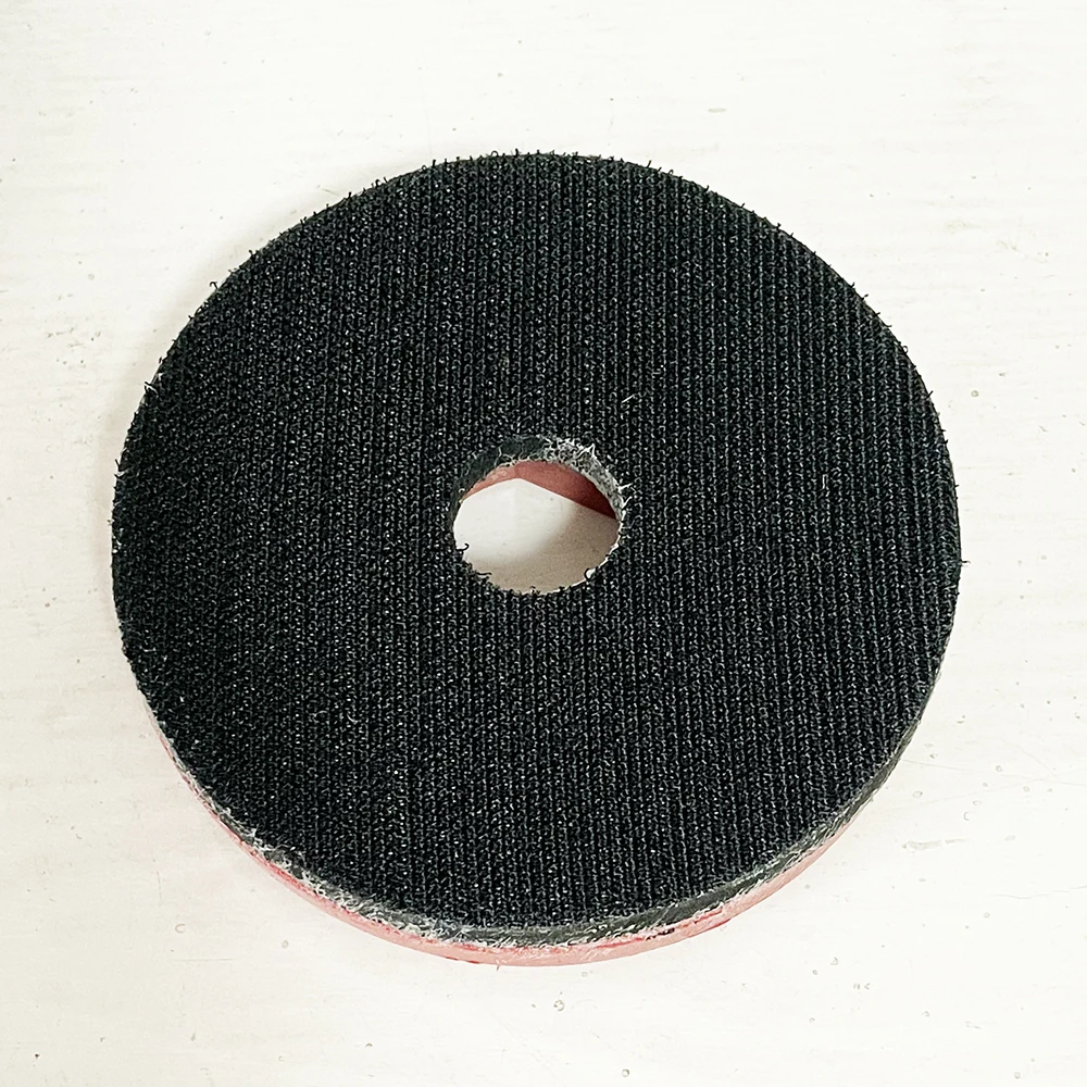 1Pc 4 Inch Snail Lock Snap Foam Back-up Pad With Plastic Base For Connection Of Angle Grinder And Polishing Pad With Snail Lock