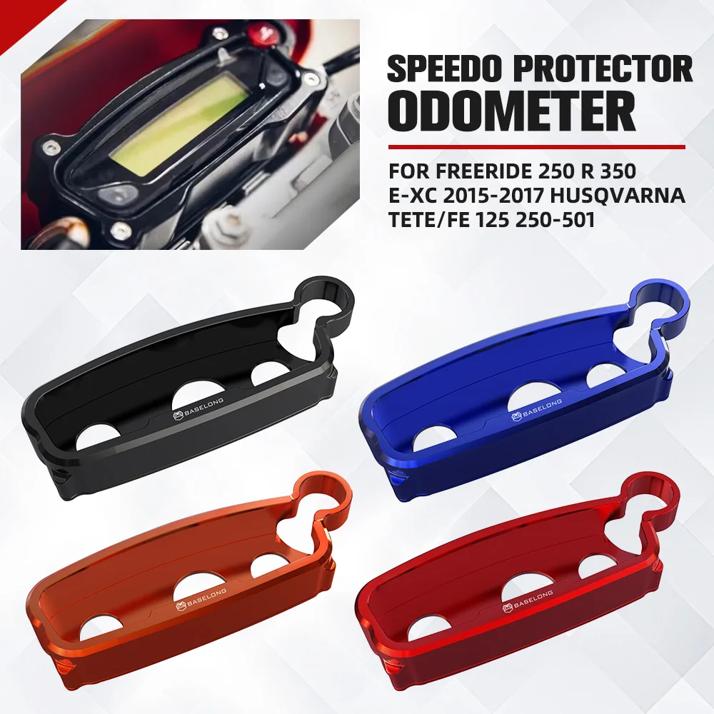 

For FREERIDE 250 R 350 E-XC 2015-2017 Husqvarna TETE/FE 125 250-501 Odometer Protector Guard Cover Motorcycle Glare Shield Parts