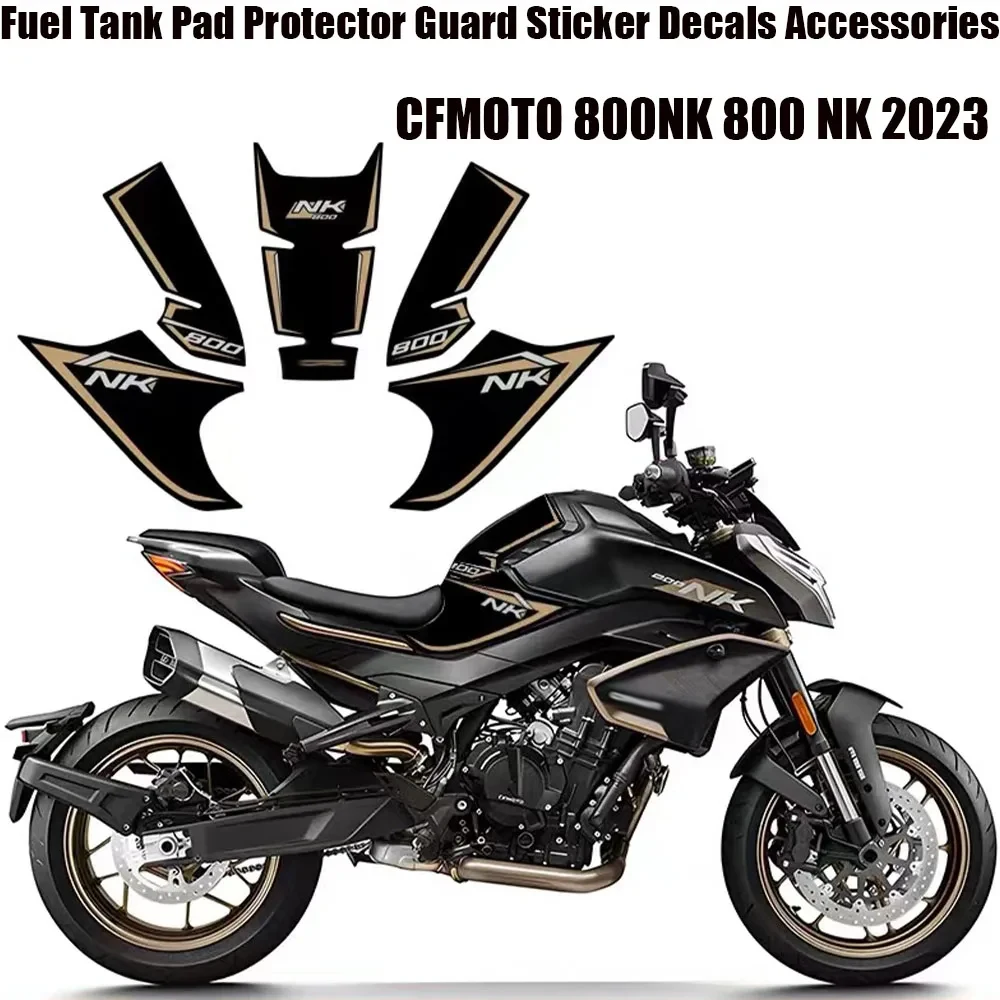 

For CFMOTO 800NK 800 NK 2023 Motorcycle Fuel Tank Pad Protector Guard Sticker Decals Accessories