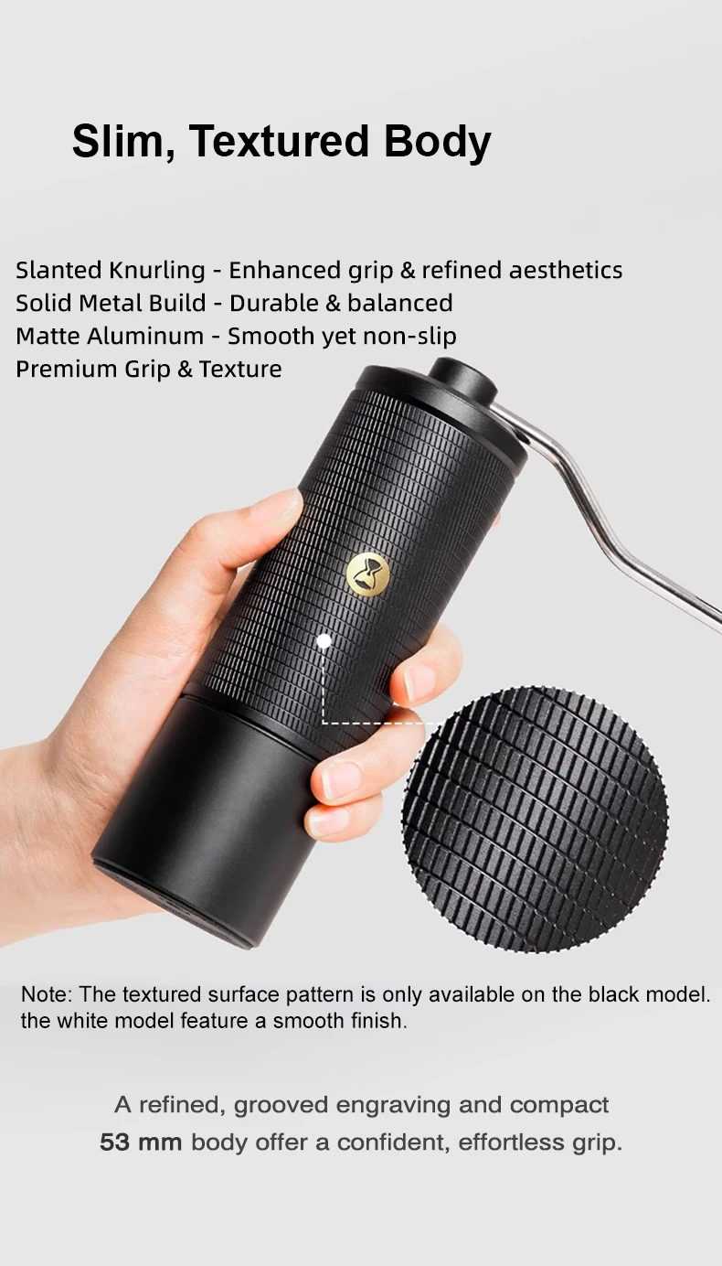 TIMEMORE Chestnut C5/C5ESP Manual Coffee Grinder Portable Espresso Grinder, 42mm S2C Burrs, 25g Capacity, Fine Adjustment