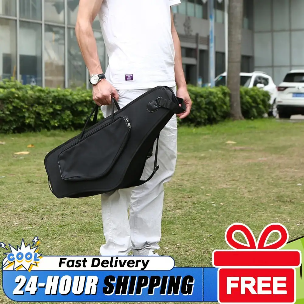 

Универсальный рюкзак-сумка, водонепроницаемый чехол для альт-саксофона, карман из ткани Оксфорд