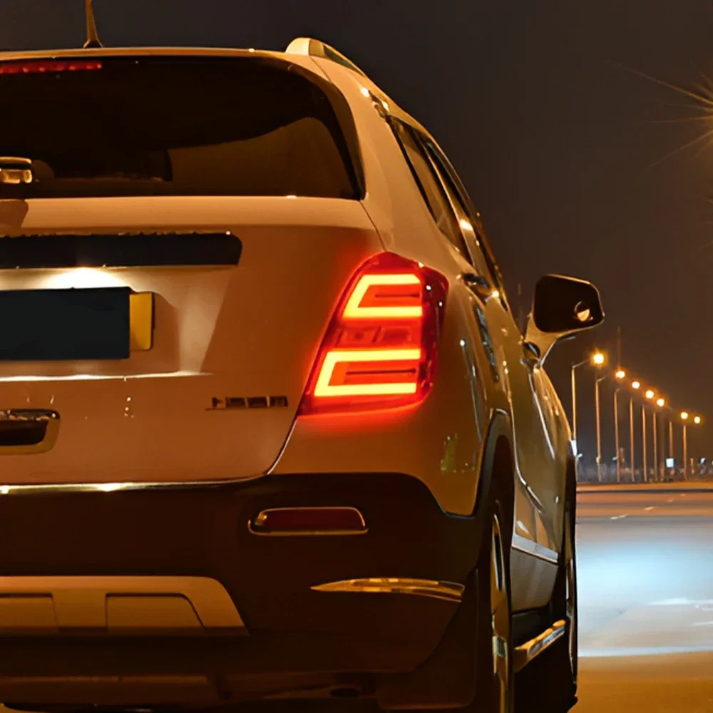 

For Chevrolet Trax Tracker 2014-2015 Automatic Rear Tail Light Assembly Upgrade LED Dynamic Brake Light Accessory