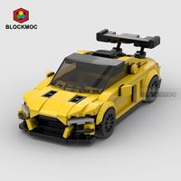 MOC R8 Speed Champions F1 Racing Sports Vehicle GT Car Supercar Building Blocks Set Kit Bricks Classic Model Toys for Kids