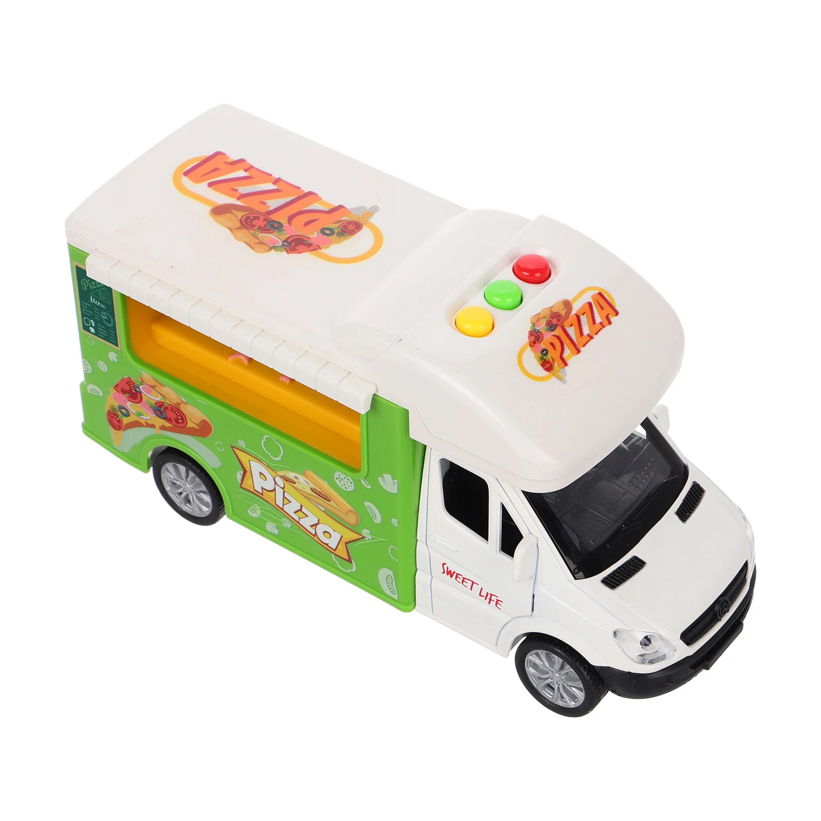 Giocattoli per camion alimentari Fireman Sam Mail per bambini Gelato Cavallo Stabile Playset Ups Car