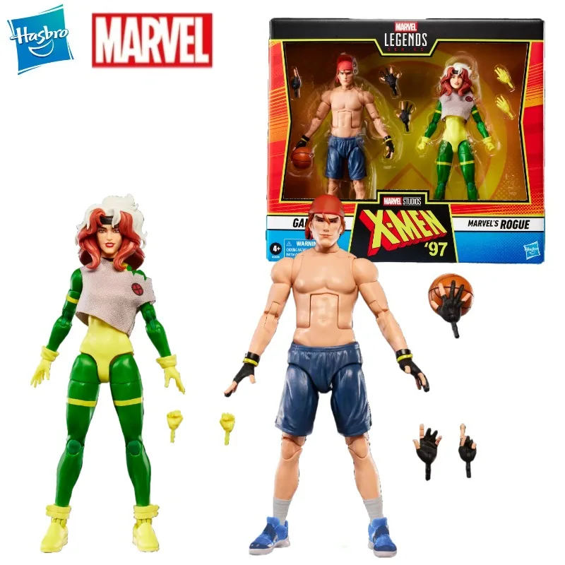 

【Pre-sale November 2025】New Original Marvel Legends Series Gambit and Marvel's Rogue Action Figure Gift Model