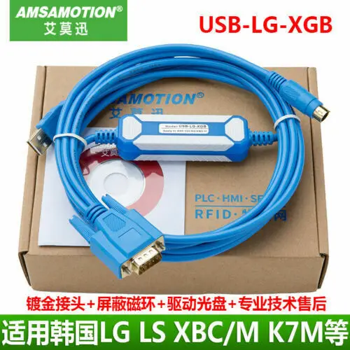 

Новый телефон для LG LS XBC XBM K7M Series PLC, кабель программирования, адаптер