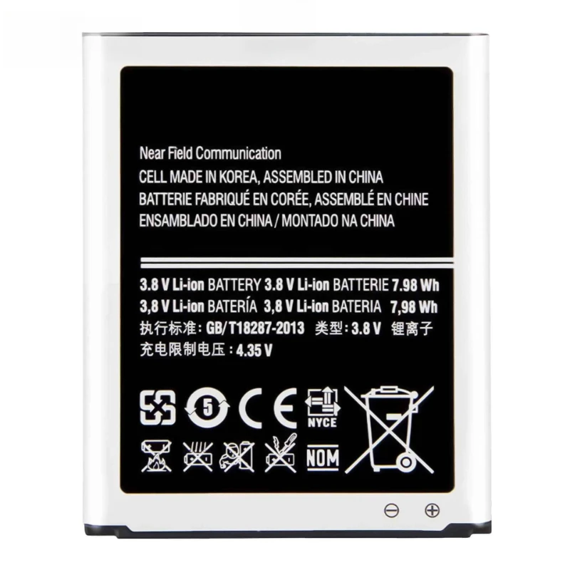 Brand New EB-L1G6LLU EB-L1G6LLA/LLK/LLZ 2100mAh Phone Battery For Samsung Galaxy S3 i9300 i9305 i747 I9060 I9128 I9308 i535 i930