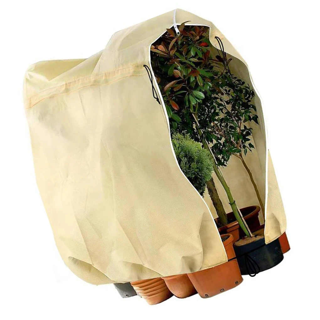 Plant Cover Practical Non-woven Freezing Protection Windproof Tear-Resistant Warming Frost Blanket Home Garden Yards