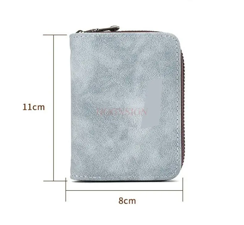 1pcs Men's Multi-Card Wallet with Anti-Magnetic Protection, Large Capacity ID Card Holder with Zipper andAccordion Design
