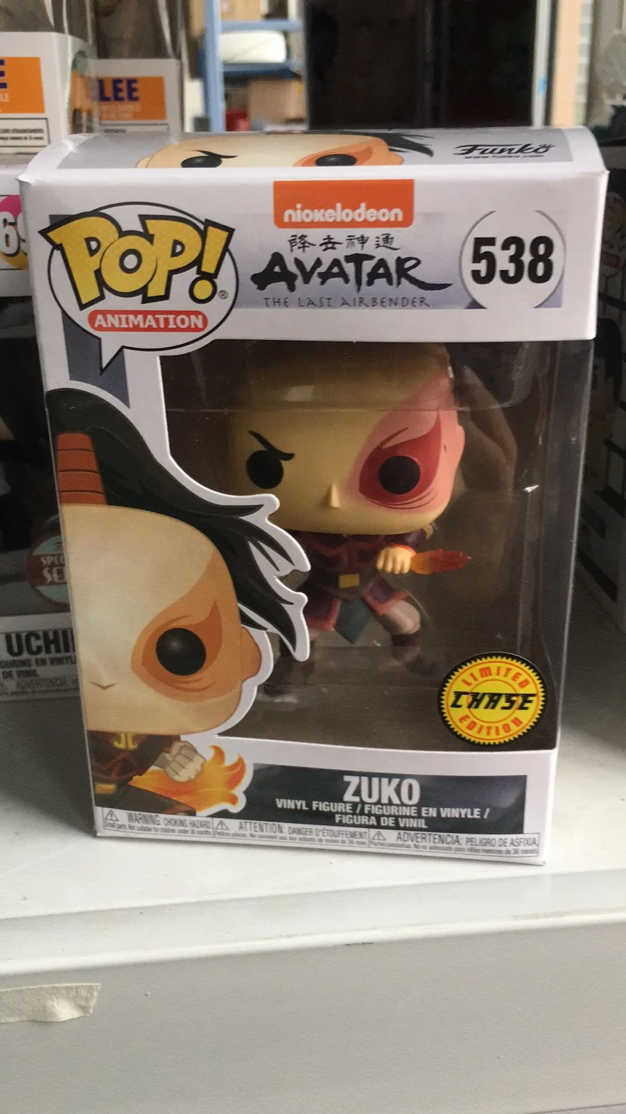 FUNKO POP Avatar: The Last Airbenders APPA #540 Azula 542# Zuko 538# #838 Vinyl Figure Model  Toys