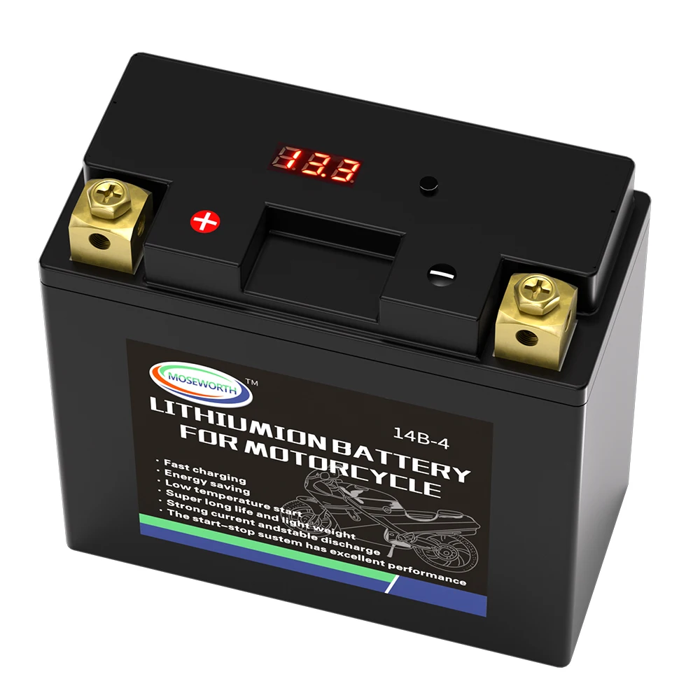 14B-4 12V 8Ah Rechargeable Motorcycle ATV Battery CCA 480 Sealed Maintenance Free High Performance Starting Battery for AVT UTV