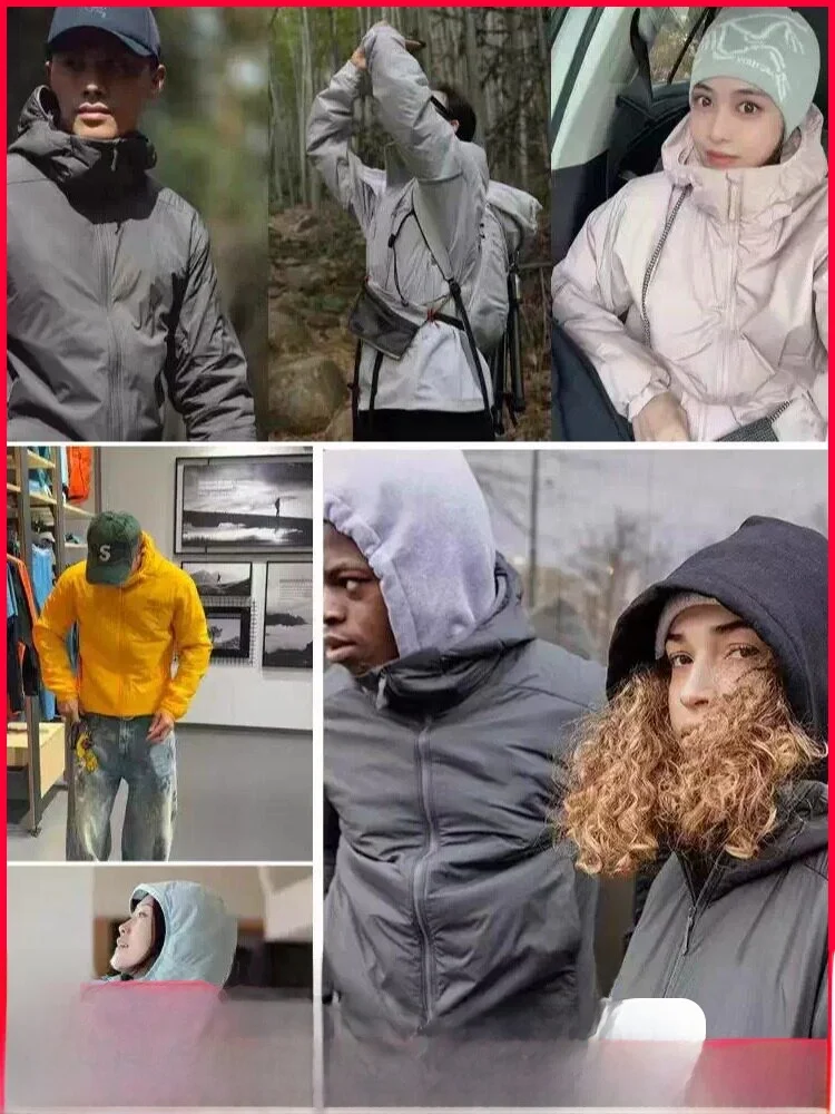 

End of Year Big S Lightweight Outdoor Men's Cotton Jaet with Hood Warm Casual Sle Stand Fit Polyester Fiber