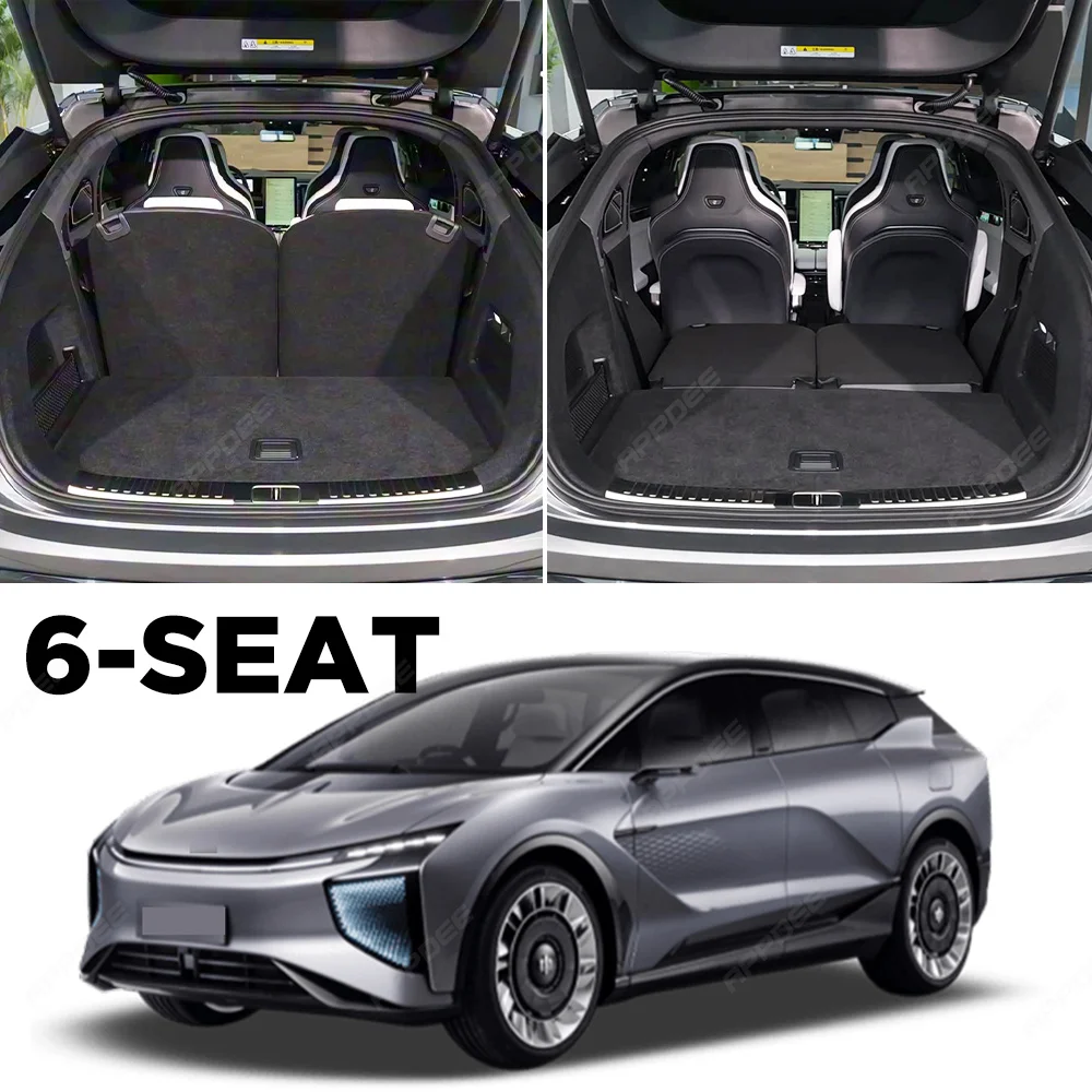 APPDEE Car Floor Mats For Human Horizons HiPhi X 6-Seat 2021-2026 25 24 23 22 Trunk Mats Cargo Liner Interior Accessories