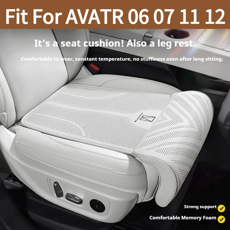 Fit For AVATR 06 07 11 12 Integrated Extended Leg Support Seat Cushion Interior Car Modification