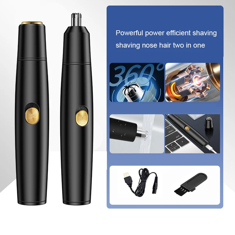 متعددة الوظائف قابلة للشحن الشعر المتقلب للرجال والنساء ماكينة حلاقة كهربائية اللحية المتقلب الوجه الأنف الأذن الحاجب المتقلب للأنف