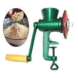 Manual Iron Grain Grinder Mill Wheat Nuts Crusher for Pepper Spice Wheat