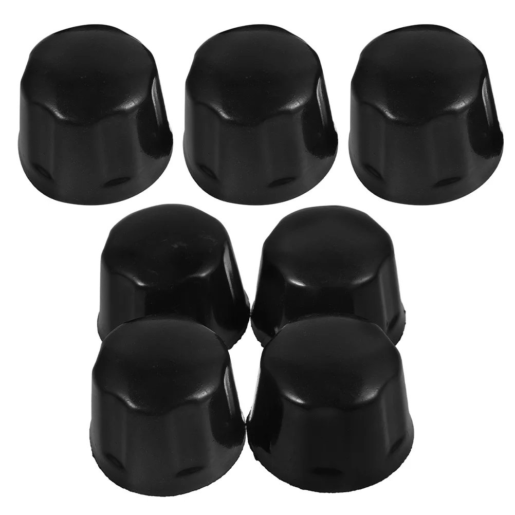 

7pcs Atv Wheel Hub Caps Rubber Dust Covers For 110-250Cc Durable Wheel Center Cover Cap Tire Accessories Rim Protector