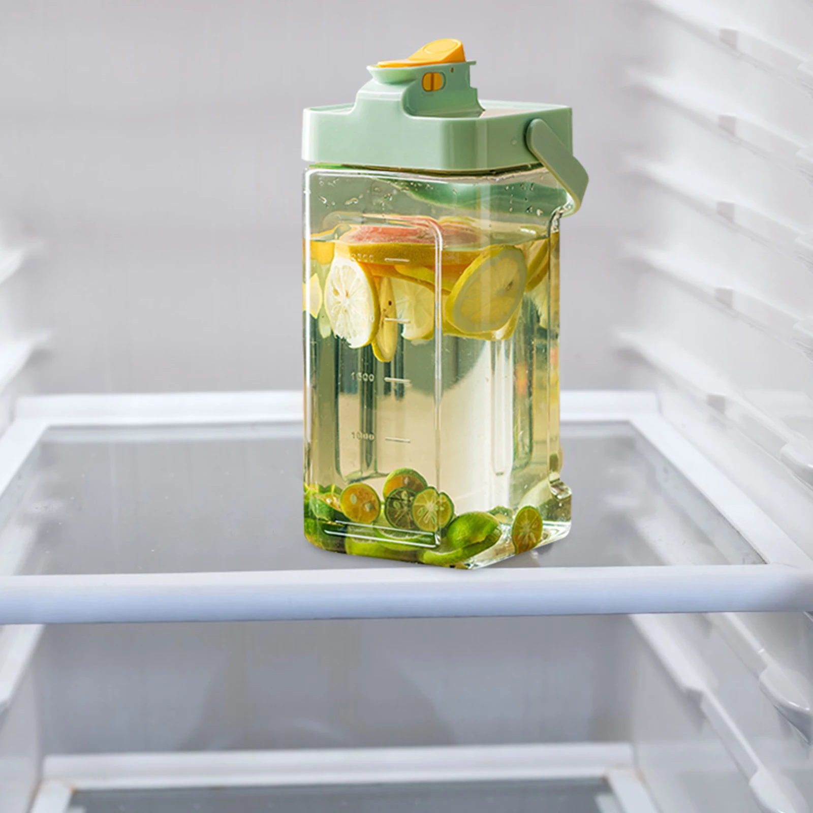 

Large Capacity Reusable Beverage Dispenser With Faucet Cold Water Storage Holder For Fridge Drink Container Party Use Plastic