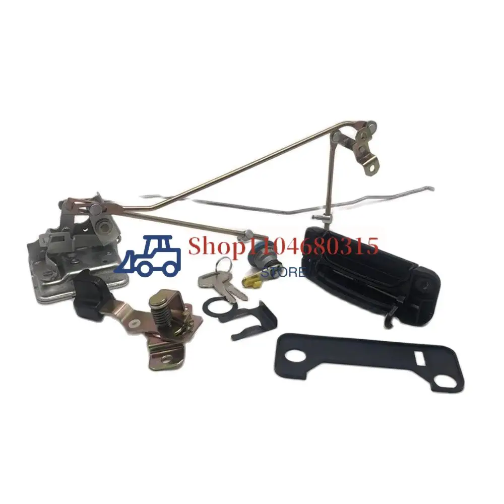 

Для деталей экскаватора Komatsu pc 130/200/220/300/360-7 замок двери кабины наружная ручка набор замков