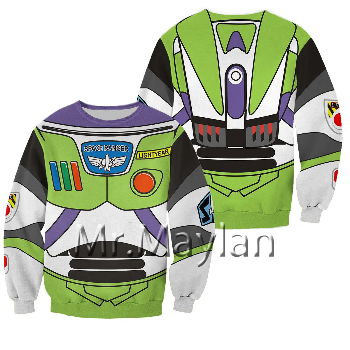 Cosplay 3d Full Printed Buzz Lightyear Jacket Men/women Hoodie Unisex Casual Boys Streetwear Sweatshirt Pullover Sudadera Hombre