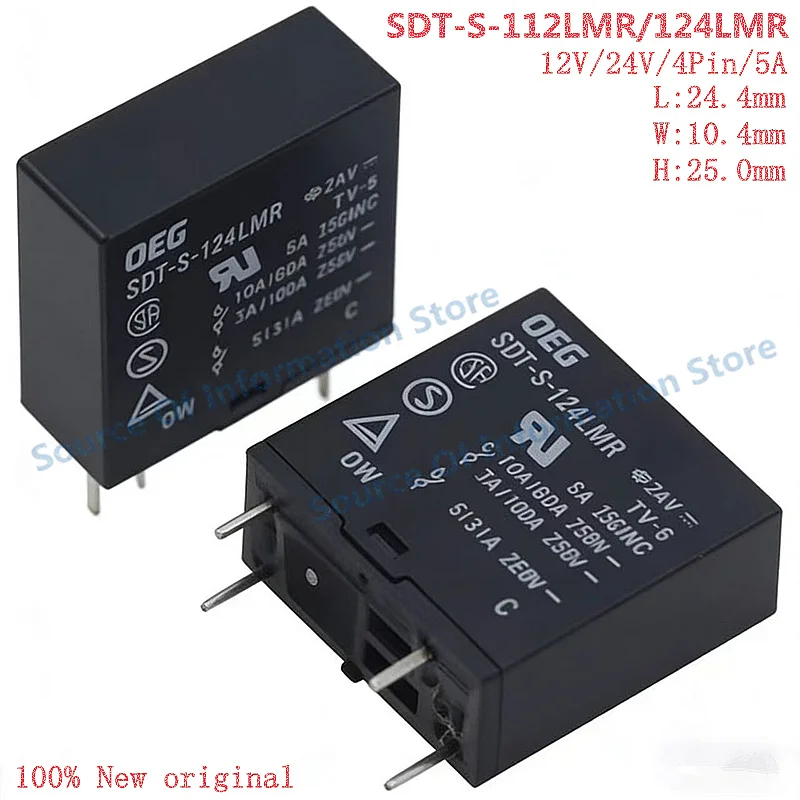 10Pcs SDT-S-112LMR/…