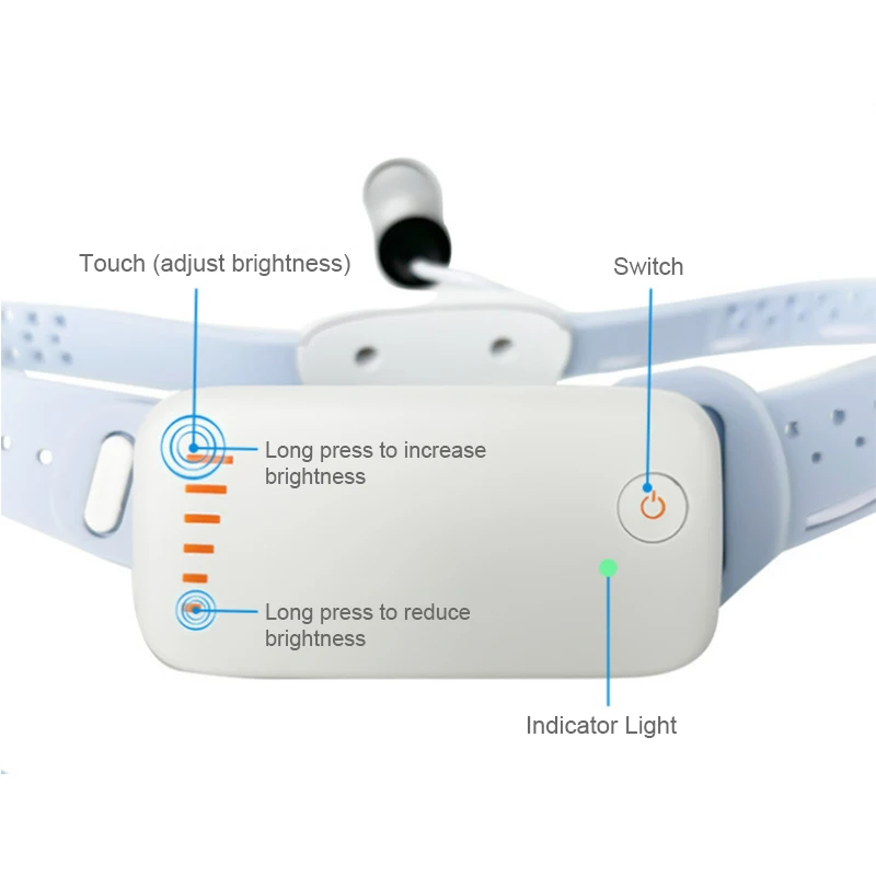 Medical 5W LED High-Brightness Headlight Surgical Dental Portable Head Lamp Cordless for Dentist Ent Doctor view 5