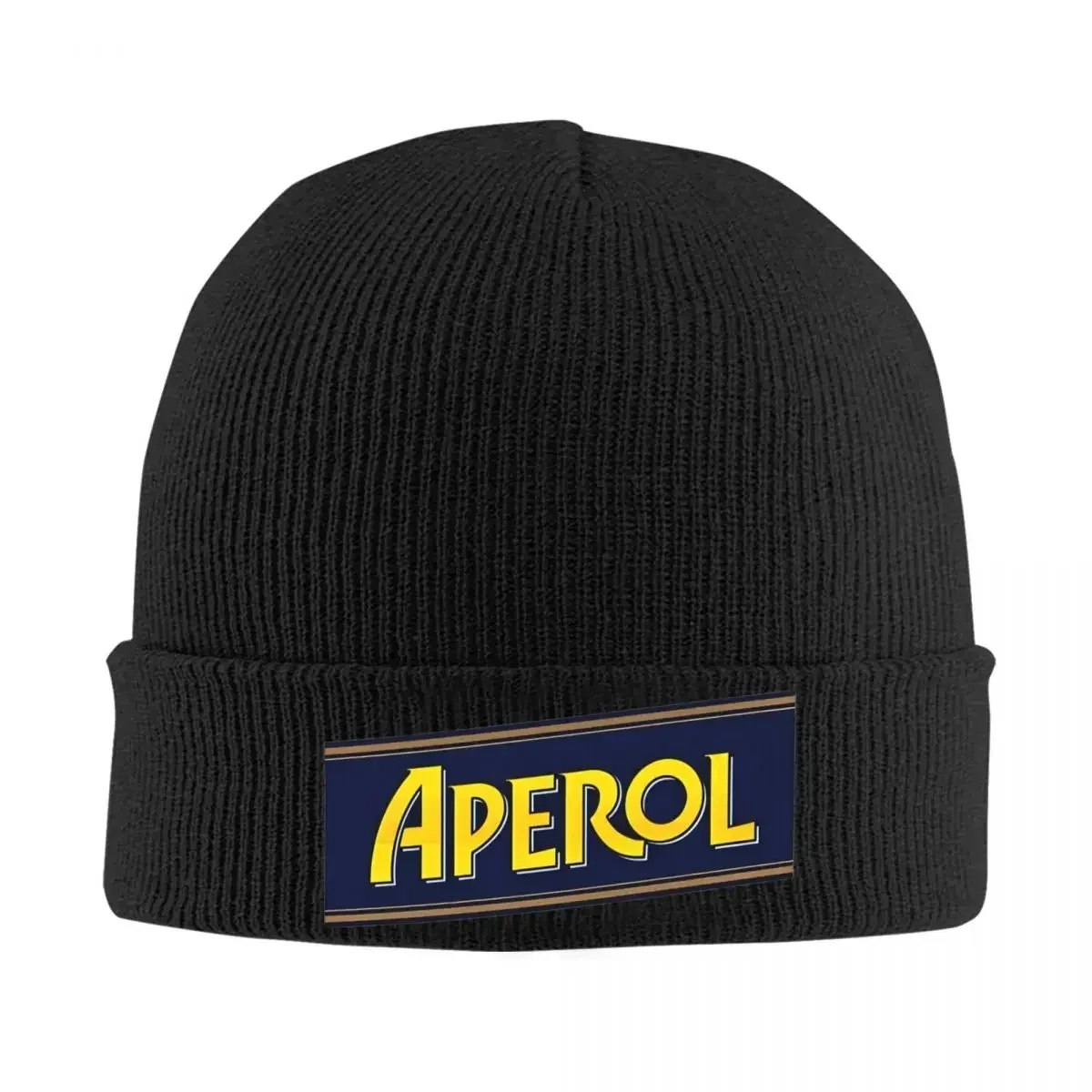 APEROLS SPRITZ Knitted Caps for Women Men Beanies Winter Hats Hip Hop Melon Cap