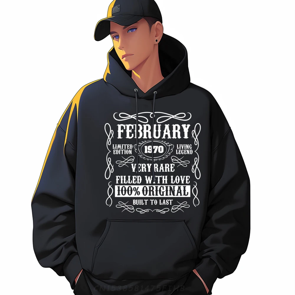 February Limited Edition 1970 Living Legend Very Rare Camisetas Durable and wear-resistant Hoodie New Years Eve