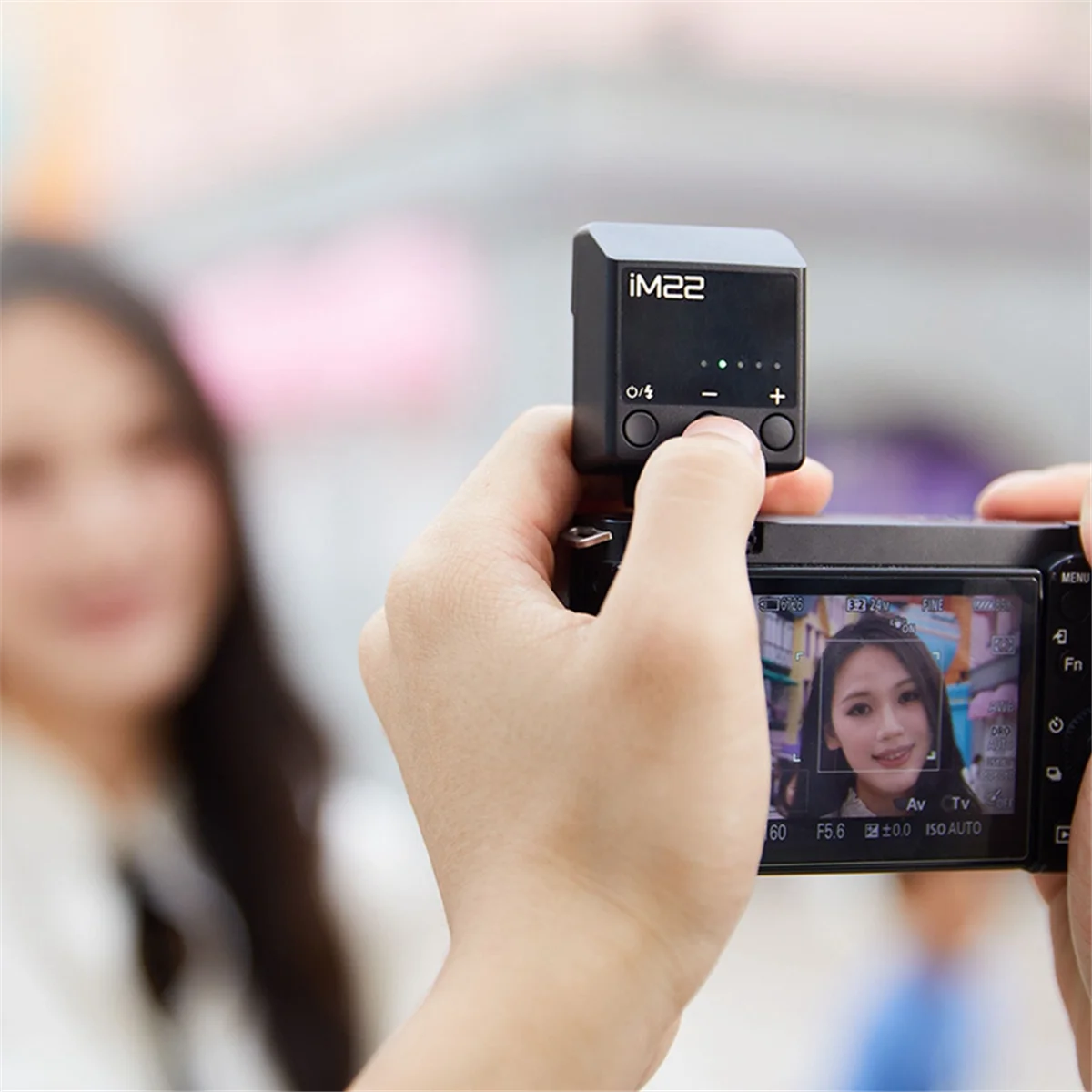 AAA87 для камеры GODOX IM22, вспышка, мини-фонарик с горячим башмаком, 5-скоростная регулировка для DSLR-камеры, фотография Ricoh RG3