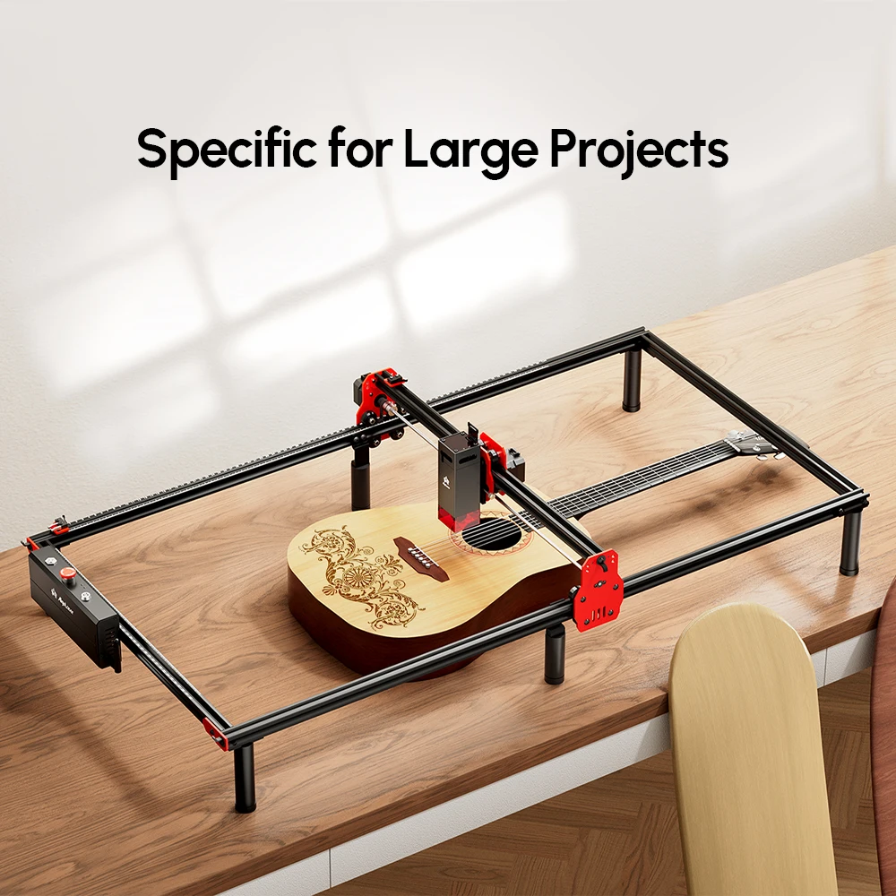 Imagem -04 - Algolaser Faça Você Mesmo Y-axis Extension Kit Gravador Máquina Cortador Atualizar Peças Rail Expandindo Maior Trabalhando 85x40cm Área